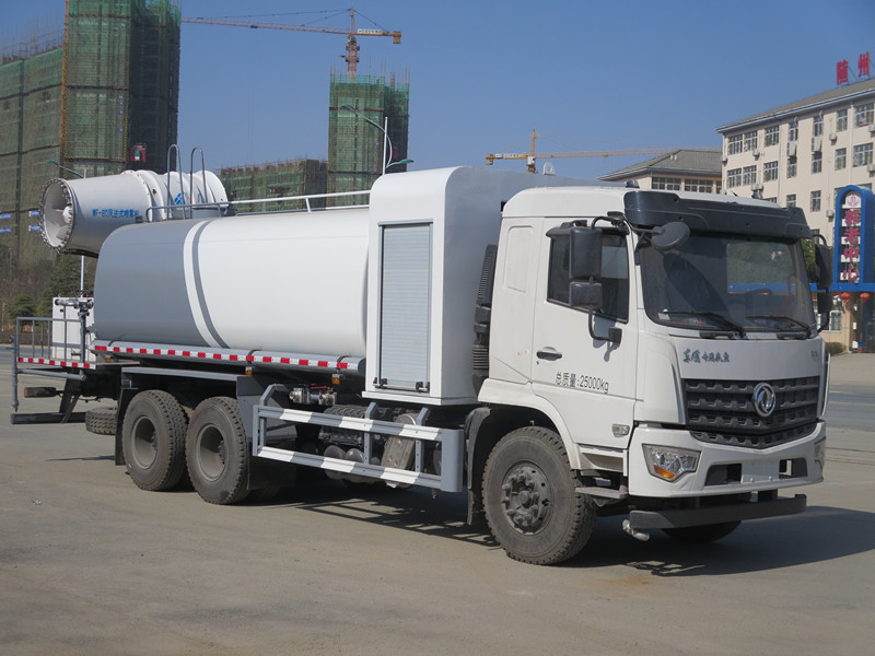國六東風(fēng)專底18方抑塵車